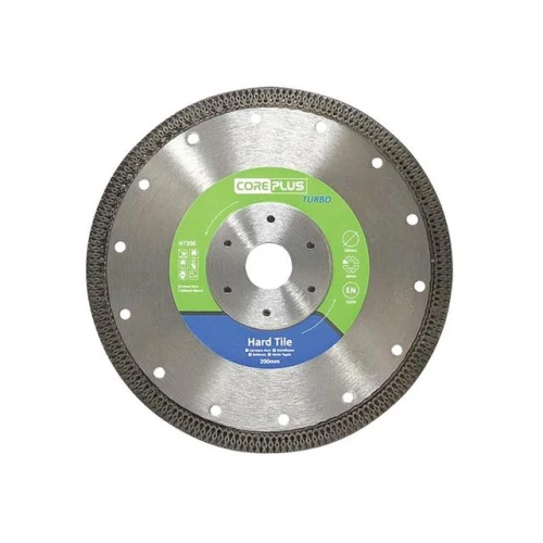 CorePlus HT200 Hard Tile Turbo Diamond Blade 200mm