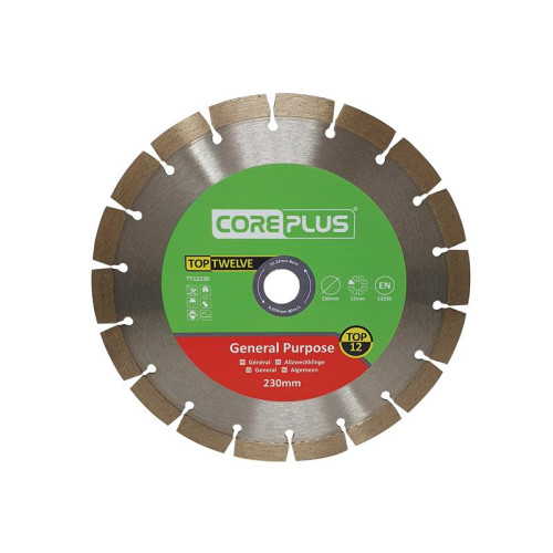CorePlus Top Twelve General Purpose Diamond Blade 230mm