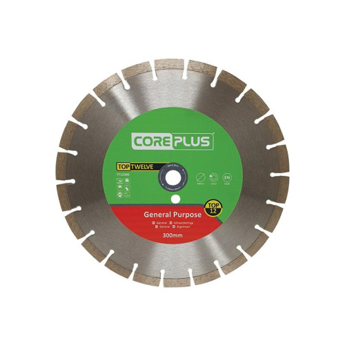 CorePlus Top Twelve General Purpose Diamond Blade 300mm