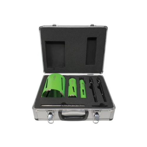 CorePlus DCDKIT7 Diamond Dry Core Drill Bit Set, 7 Piece