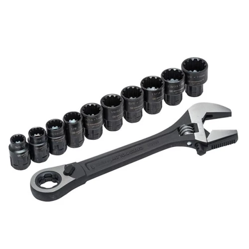 Crescent X6&acirc;&cent; Pass-Thru&acirc;&cent; Adjustable Wrench Set 11 Piece