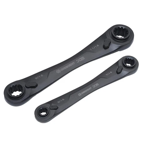 Crescent X6&acirc;&cent; Ratcheting Spanner Set 2 Piece