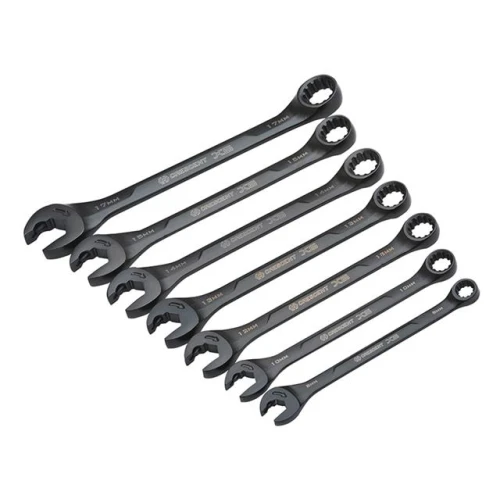Crescent X6&acirc;&cent; Open End Ratcheting Spanner Set, 7 Piece