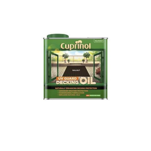 Cuprinol Uv Guard Decking Oil Walnut 2.5L