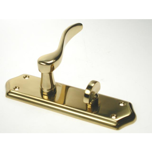 Door Handle Bathroom Canterbury Polished Chrome