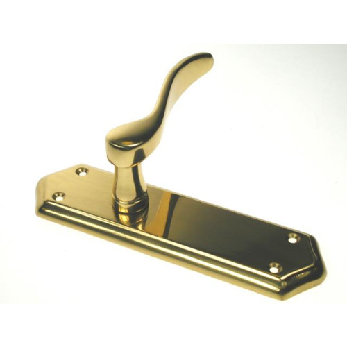 Door Handle Latch Canturbury Polished Chrome