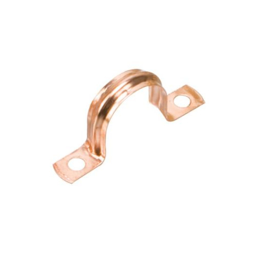 QACopper 22mm saddle clips NEW PK of 5