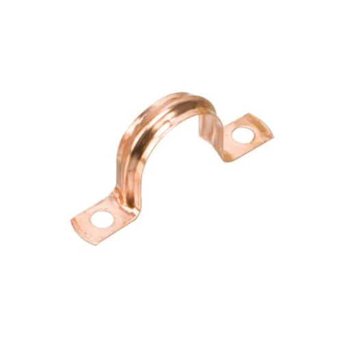 15mm Pipe Clips Copper Saddle (pk 10)