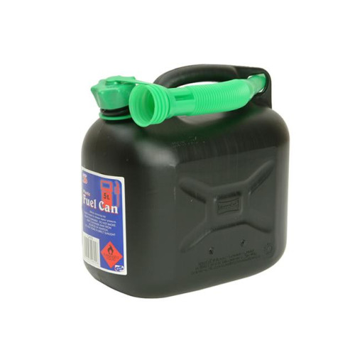 Silverhook Diesel Fuel Can & Spout Black 5 Litre