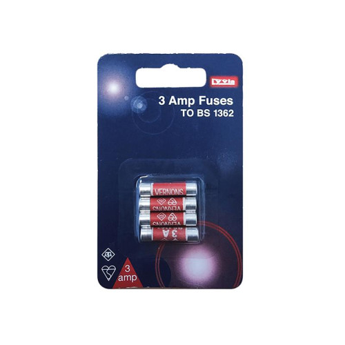 Dencon 3A Fuse (Pack of 4)