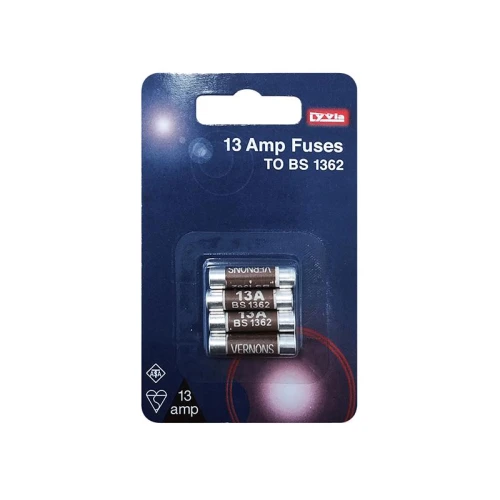 Dencon 13A Fuse (Pack of 4)