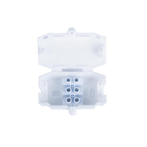 Dencon 3 Pole Connector Box 10A White
