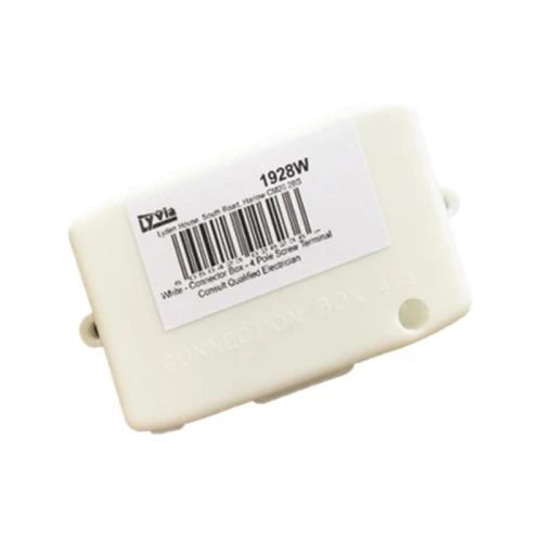 Dencon 4 Pole Connection Box White