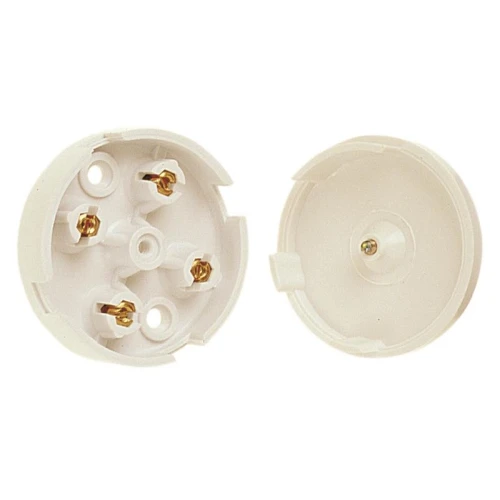 Dencon 4 Terminal Junction Box 5A White