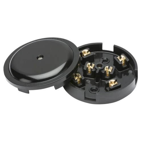 Dencon 6-Terminal Junction Box 20A Black