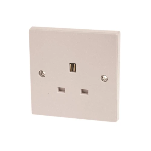 Dencon Unswitched Socket 1-Gang 13A