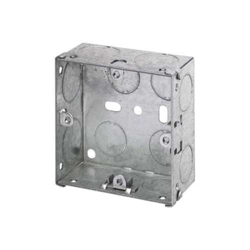 Dencon Metal Back Box 1-Gang 25mm