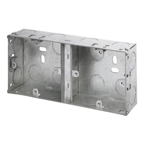 Dencon Dual Metal Back Box 35mm