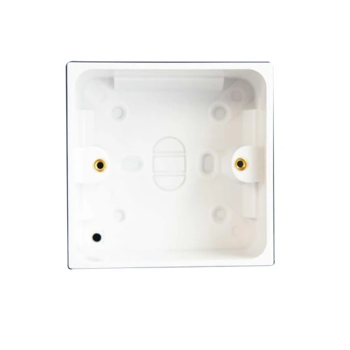 Dencon Pattress Box with Earth 1-Gang 45mm