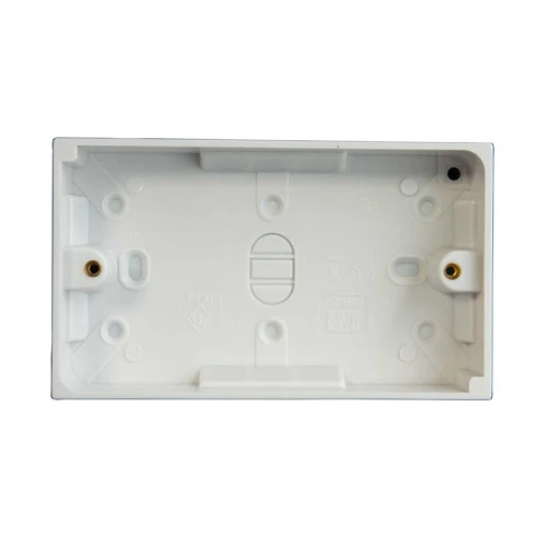 Dencon Pattress Box 2-Gang 25mm