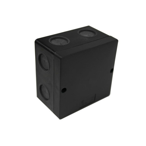 Dencon IP66 Junction Box Black 100 x 100mm