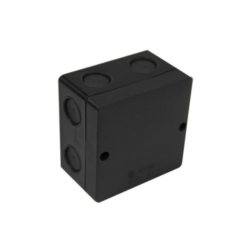 Dencon IP66 Junction Box Black 81 x 81mm