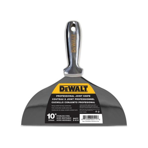 DeWalt Stainless Steel Jointing/Filling Knife 250mm (10in)