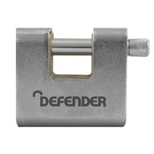 Defender Armoured Warehouse Block Padlock 80mm Keyed Alike