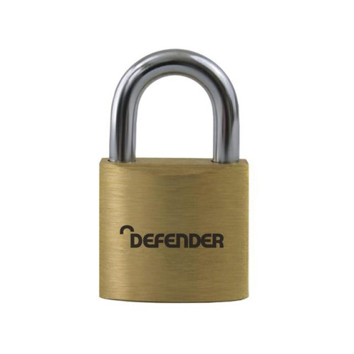 Defender Brass Padlock 60mm