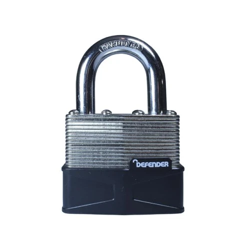 Defender Laminated Padlock 50mm Keyed Alike