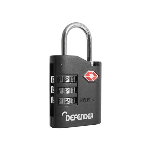 Defender TSA Combination Padlock 35mm