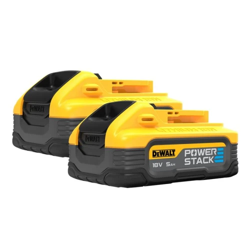 Dewalt DCBP518H2 POWERSTACK&acirc;&cent; Slide Battery Twin Pack 18V 5.0Ah Li-ion