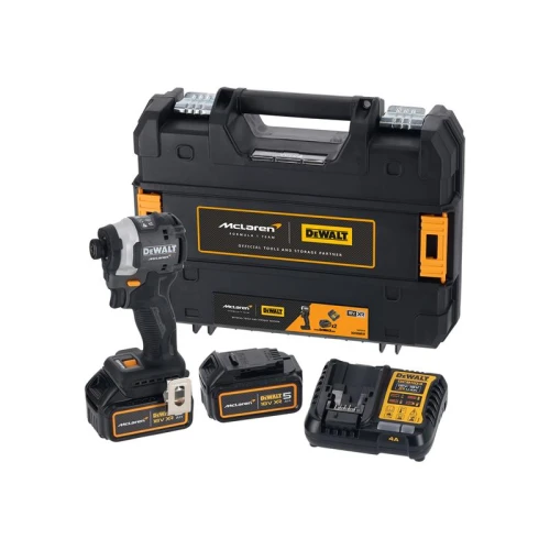 Dewalt DCF85MP2T McLaren F1 XR Brushless 1/4in Impact Driver 18V 2 x 5.0Ah Li-ion
