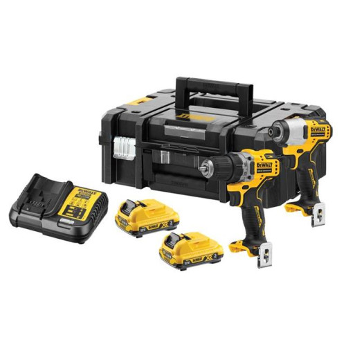 Dewalt DCK2110L2 XR Brushless Sub-Compact Twin Pack 12V 2 x 3.0Ah Li-ion
