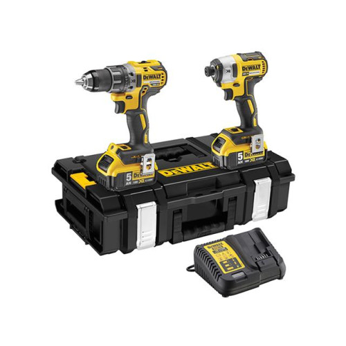 Dewalt DCK266P2 XR Brushless Twin Pack 18 Volt 2 x 5.0Ah Li-Ion