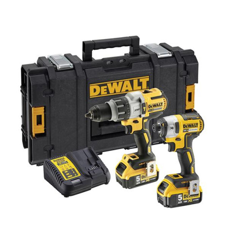 Dewalt DCK276P2 Brushless Twin Pack 18 Volt 2 x 5.0Ah Li-Ion