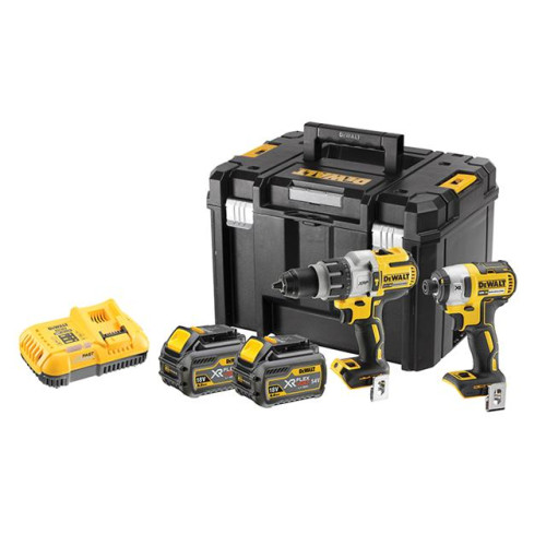 Dewalt DCK276T2T FlexVolt XR Twin Pack 18V 2 x 18/54V 6.0/2.0Ah Li-ion