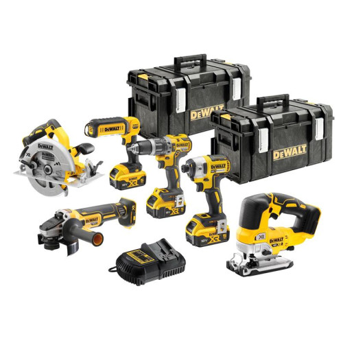 Dewalt DCK663P3 XR Brushless 6 Piece Kit 18V 3 x 5.0Ah Li-ion