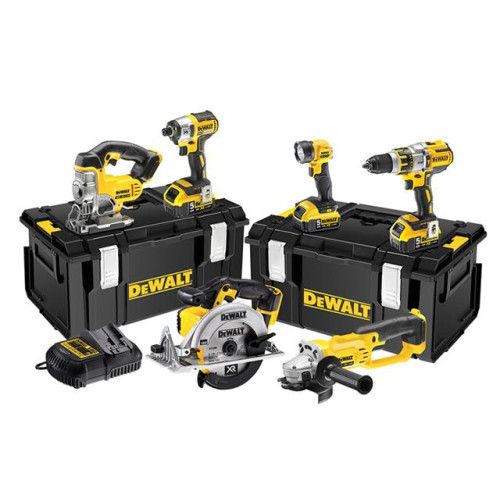 Dewalt DCK694P3 Brushless 3 Speed 6 Piece Kit 18 Volt 3 x 5.0Ah Li-Ion