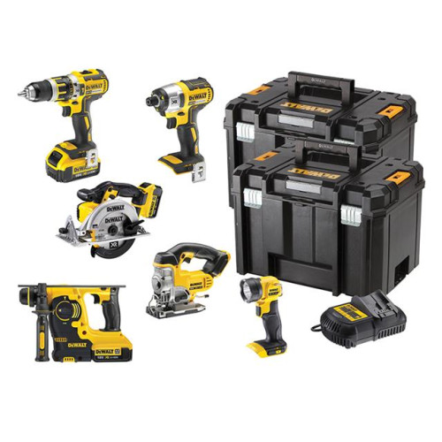 Dewalt DCK699M3T XR 6 Piece Kit 18 Volt 3 x 4.0Ah Li-Ion
