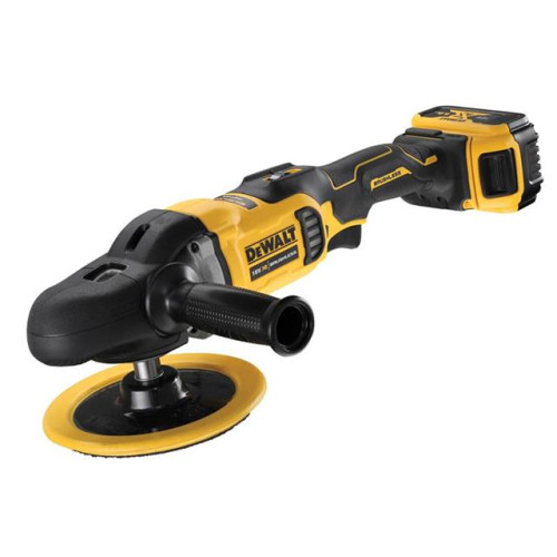 Dewalt DCM849P2 XR Brushless Rotary Polisher 180mm 18V 2 x 5.0Ah Li-ion