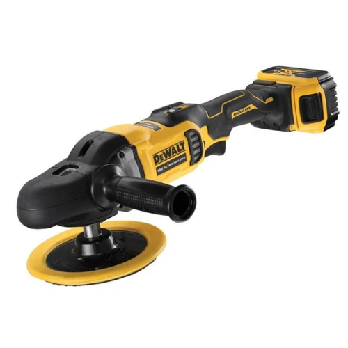 Dewalt DCM849P2 XR Brushless Rotary Polisher 180mm 18V 2 x 5.0Ah Li-ion