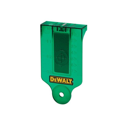 Dewalt DE0730G Green Laser Target Card