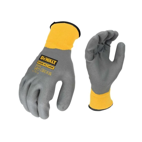 Dewalt Water Resistant Grip Gloves - L (Size 9)