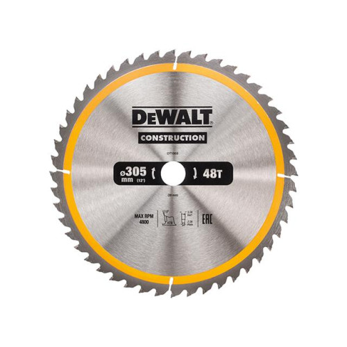 Dewalt Construction Circular Saw Blade 305 x 30mm x 48T