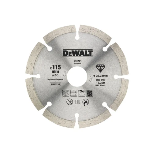 Dewalt Dry Diamond Blade 115mm (2 Pack)