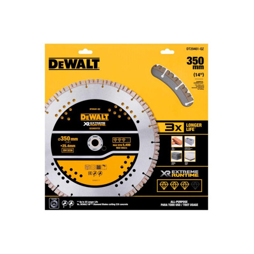 Dewalt ELITE SERIESâ„¢ All Purpose Diamond Wheel 355 x 25.4mm