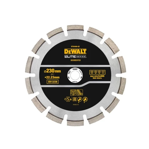 Dewalt ELITE SERIES&acirc;&cent; Asphalt Diamond Segmented Wheel 230 x 22.23mm