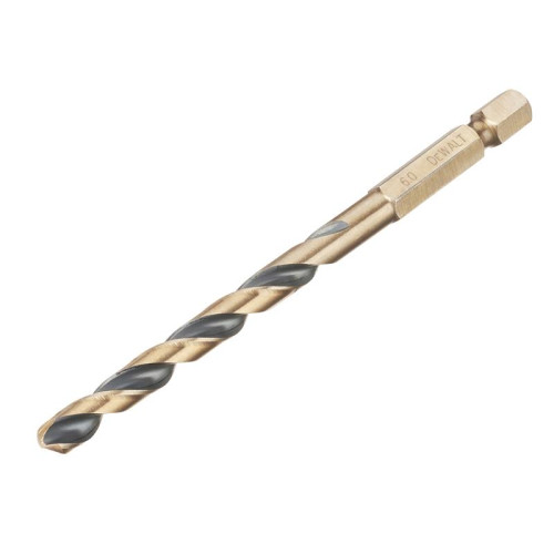 Dewalt BLACK&GOLD Hex HSS-G Drill Bit 6.0mm