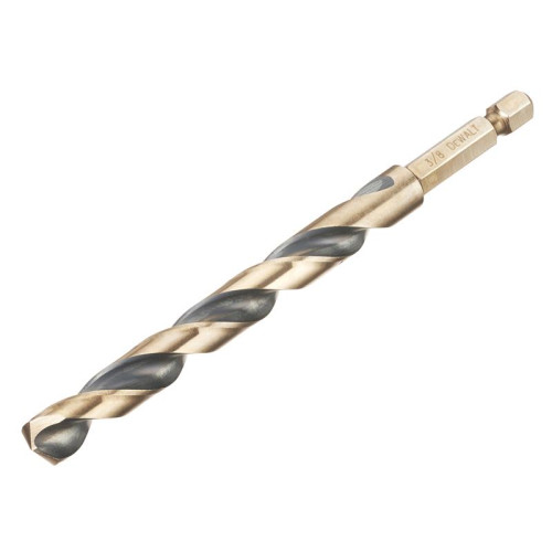 Dewalt BLACK&GOLD Hex HSS-G Drill Bit 9.5mm